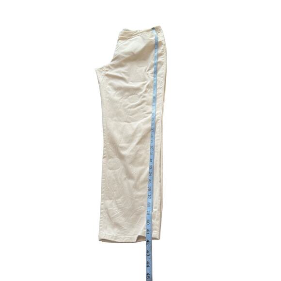 J. Jill Live in Chino Khaki Tan Casual Straight Leg Trouser‎ Pants Size 14 Tall - Picture 12 of 12